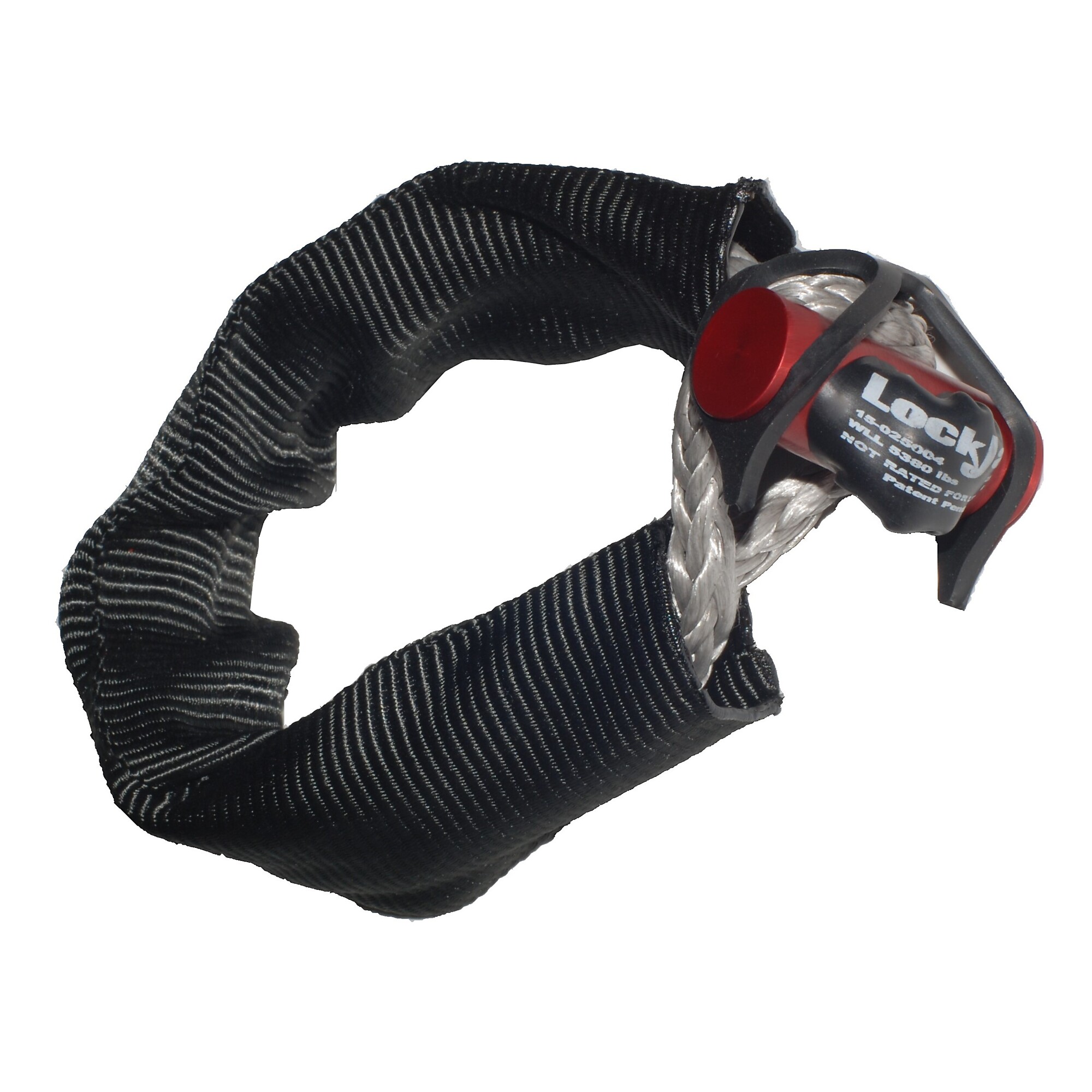 LockJaw, Flexible Synthetic Soft Shackle, Not for Lifting, Working Load Limit 5500 lb, Model# 15-025004